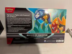 Pokemon Masks Of Ogerpon Premium Collection Box Sealed with 10 Booster Packs - Image 2