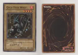 Giga-Tech Wolf 1st Ed. YuGiOh Metal Raiders #MRD-096 2002 00q0 - Image 3