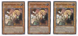 3x Familiar-Possessed - Aussa - EEN-EN026 Yugioh Yu Gi Oh! 3 x3 Playset Mixed - Image 1