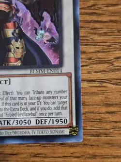 Yugioh! 1x Fabled Levilazebul BLMM-EN014 Secret Rare 1st Ed NM - Image 5