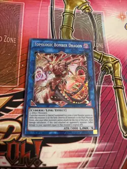 Yugioh - Topologic Bomber Dragon MP18-EN065 1st Edition Secret Rare NM - Image 1