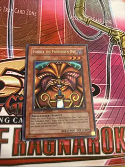 Yugioh Exodia The Forbidden One MC1-EN001 Secret Rare Limited Edition LP - Image 1