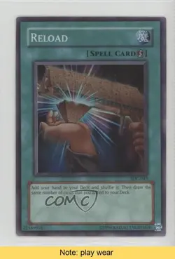 Super Rare - Reload Unlimited YuGiOh Invasion of Chaos #IOC-045 2004 READ u3f - Image 1
