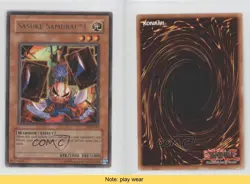 Sasuke Samurai #3 Unlimited YuGiOh Invasion of Chaos #IOC-011 2004 READ 0j6 - Image 3