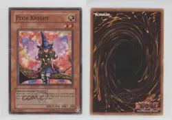 Pixie Knight Unlimited YuGiOh Magician's Force #MFC-070 2003 0lf9 - Image 3