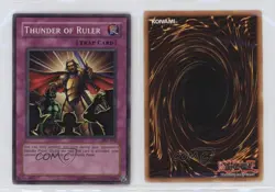 Thunder of Ruler Unlimited YuGiOh Magician's Force #MFC-042 2003 00q0 - Image 3
