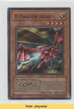 Y-Dragon Head Unlimited YuGiOh Magician's Force #MFC-005 2003 READ 0b5 - Image 1