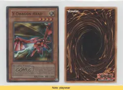 Y-Dragon Head Unlimited YuGiOh Magician's Force #MFC-005 2003 READ 0b5 - Image 3