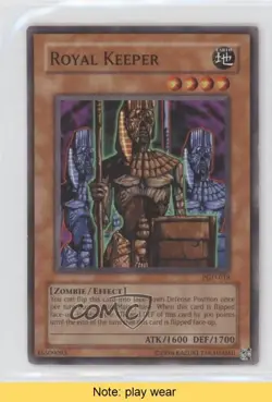 Royal Keeper YuGiOh Pharaonic Guardian #PGD-018 2003 READ 5p5 - Image 1