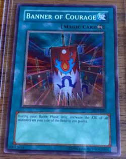 YuGiOh! - Banner of Courage - PGD-089 - Unlimited - Common- LP - Image 1