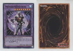 HERO Acid (SR) Unlimited YuGiOh Toon Chaos #TOCH-EN045 0y59 - Image 3