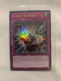 Evenly Matched - MAMA-EN099 - NM - Ultra Rare - 1st ed - Yugioh - Image 1