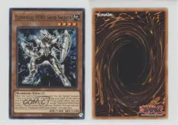 Elemental HERO Solid Soldier (R) Unlimited YuGiOh Toon Chaos #TOCH-EN040 0d08 - Image 3