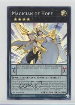 Magician of Hope (SR) Unlimited YuGiOh Toon Chaos #TOCH-EN024 0d08 - Image 1