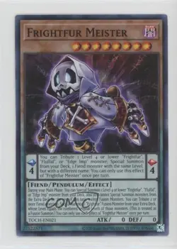 Frightfur Meister (SR) Unlimited YuGiOh Toon Chaos #TOCH-EN021 00jz - Image 1