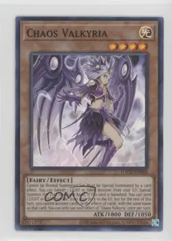 Chaos Valkyria (SR) Unlimited YuGiOh Toon #TOCH-EN008 04qn - Image 1