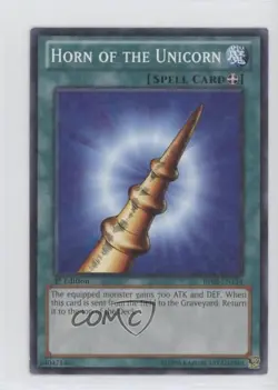 Horn of the Unicorn 1st Ed. YuGiOh Battle Pack 2: War Giants #BP02-EN134 00em - Image 1