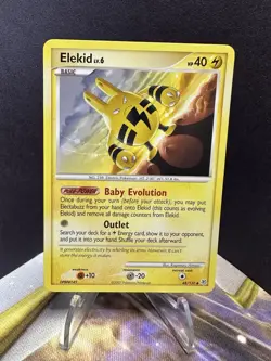 Elekid 48/130 Diamond & Pearl Base Set Pokemon Card TCG NM - Image 1