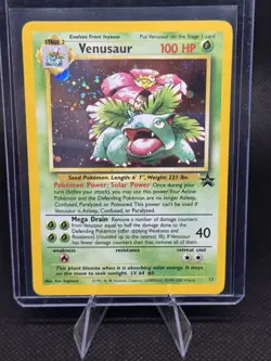 Pokemon TCG Venusaur Promo Holo Card 13 WOTC - Image 3