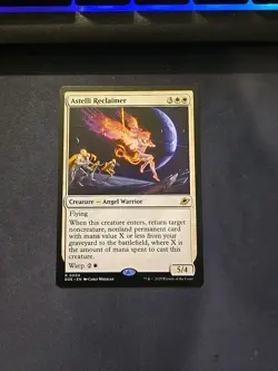R 0004 Astelli Reclaimer Angel Warrior Edge of Eternities Rare EOE MTG Card - Image 1
