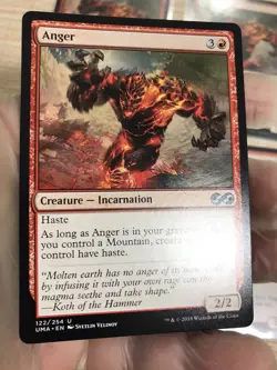 4x ANGER Playset - MTG - Ultimate Masters - PACK FRESH UNPLAYED - NM/mint - Image 3