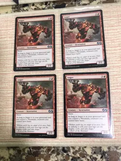 4x ANGER Playset - MTG - Ultimate Masters - PACK FRESH UNPLAYED - NM/mint - Image 1