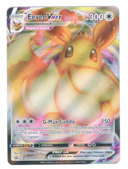 Eevee VMax ENGLISH SWSH087 Promo Pokemon Card (Z1) - Image 1