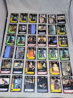 Star Wars Young Jedi Collectible Card Game CCG 280 Card Lot + Foils - Image 3