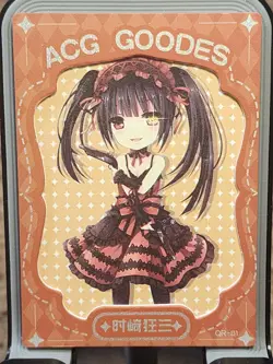 Kurumi Tokisaki Dreamland Goddess of Spirits Card Story Anime Waifu QR QR-01 - Image 1