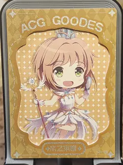 Sakura Kinomoto Dreamland Goddess of Spirits Card Story Anime Waifu QR QR-05 - Image 1