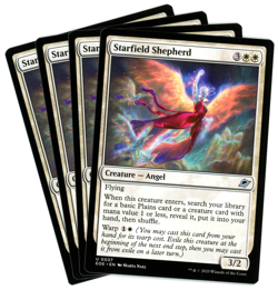 x4 Starfield Shepherd - 0037 - Edge of Eternities - MTG - NM Ships Now - Image 1