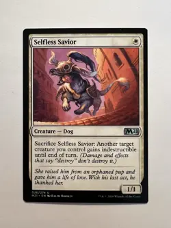 Selfless Savior - MTG Core Set 2021 - NM - Image 1