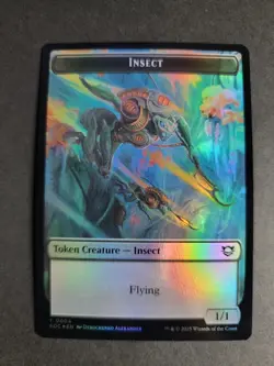 Beast 0005 / Insect (Foil) Token MTG Edge of Eternities Commander - Image 2