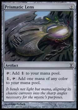 MTG magic cards 2x Prismatic Lens Time Spiral Light Play, English - Image 1