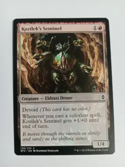 Kozilek's Sentinel - Battle for Zendikar #129/274 MTG Magic The Gathering - Image 1