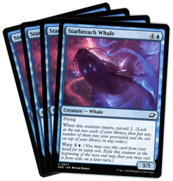 x4 Starbreach Whale - 0077 - Edge of Eternities - MTG - NM Ships Now - Image 1