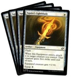 x4 Squire's Lightblade - 0036 - Edge of Eternities - MTG - NM Ships Now - Image 1