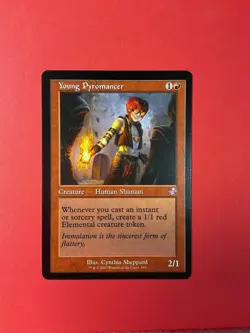 Young Pyromancer - Time Spiral Remastered - MTG - MAGIC THE GATHERING - Image 1