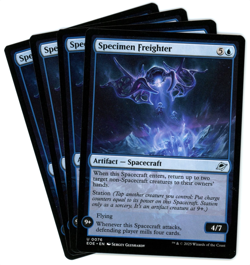 x4 Specimen Freighter - 0076 - Edge of Eternities - MTG - NM Ships Now - Image 1