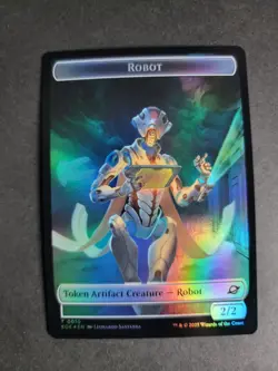 Robot / Sliver (Foil) Token MTG Edge of Eternities - Image 1