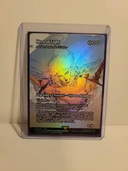 Hero of Light - Adeline Resplendent Cathar Showcase Final Fantasy Foil MTG Magic - Image 1