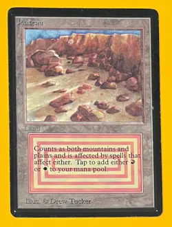 MTG PLATEAU Beta (OldManMTG 011-151) - Image 1