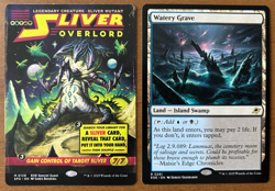 MTG Magic eoe Edge of Eternities lot Sliver Overlord + Watery Grave NM - Image 1