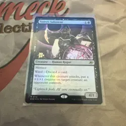 MTG Sunset Saboteur Edge of Eternities Foil Pre-Release Stamped! #0116 - Image 1