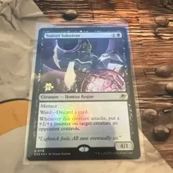 MTG Sunset Saboteur Edge of Eternities Foil Pre-Release Stamped! #0116 - Image 2
