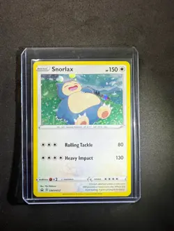 Snorlax SWSH032 SWSH: Pokemon Sword & Shield Promo Cards Holo. NM never played - Image 1
