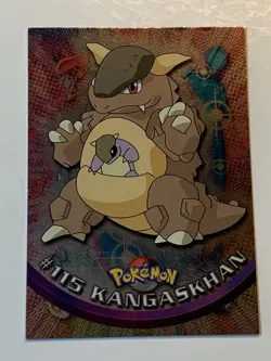 2000 Topps Pokemon TV #115 Kangaskhan (D) Silver Foil FREE COMBINED SHIP - Image 1
