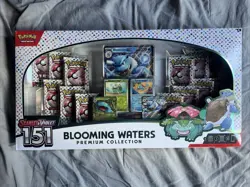 Pokemon TCG Scarlet & Violet 151 Blooming Waters Premium Collection - New in Box - Image 1