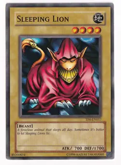 Yugioh Sleeping Lion TP6-EN017 Common NM - Image 1