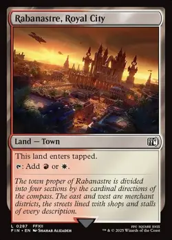 MTG - 4 x Rabanastre, Royal City - Playset 4x x4 - Final Fantasy - FIN - Image 2